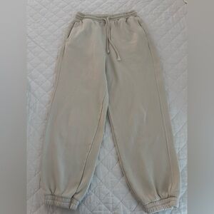 Zara Women's Cream Joggers